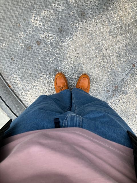 Photo by maru on April 20, 2025 of the Red Wing 6-Inch Classic Moc in S.B. Foot Sequoia Gold Russet.
