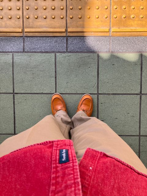 Photo by maru on April 14, 2025 of the Red Wing 6-Inch Classic Moc in S.B. Foot Sequoia Gold Russet.
