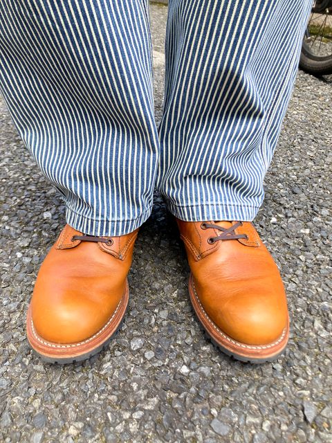 Photo by maru on July 20, 2025 of the Red Wing Beckman in S.B. Foot Chestnut Featherstone.