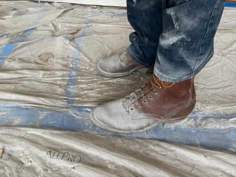 Photo by averagebootguy on March 4, 2026 of the Nicks Ranger in Seidel 1964 Brown Roughout & Seidel 1964 Brown.