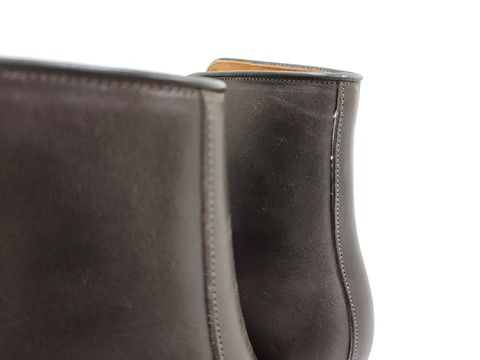 Photo by momatw on July 15, 2026 of the Viberg Halkett Factory Second in Comipel Brown Horsebutt.