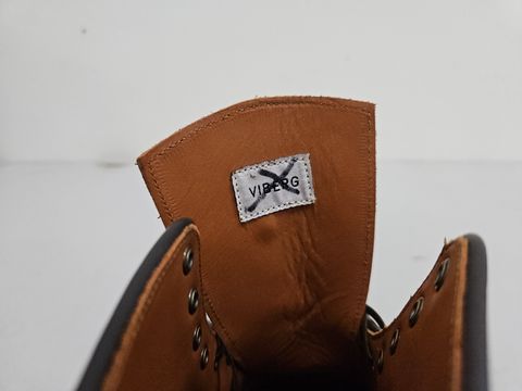 Photo by momatw on July 15, 2026 of the Viberg Halkett Factory Second in Comipel Brown Horsebutt.