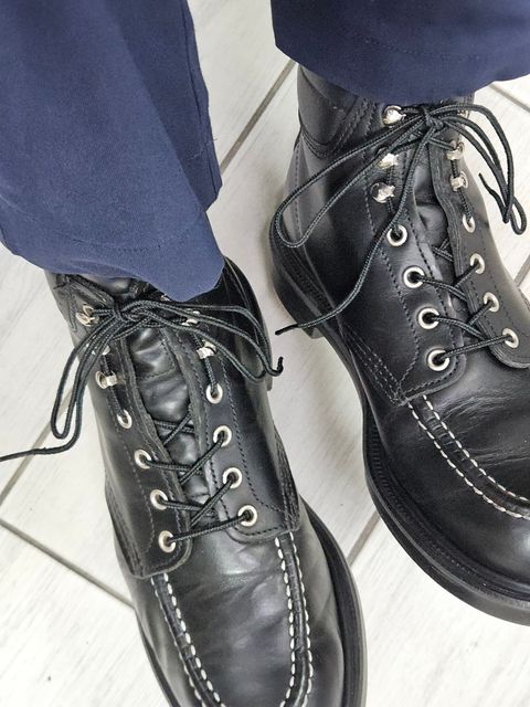 Photo by momatw on July 20, 2026 of the Red Wing 8133 in S.B. Foot Black Chrome.