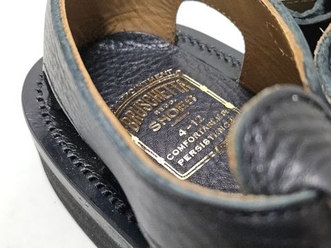 Photo by momatw on July 21, 2026 of the Clinch Bruschetta Shoes Orleans in Italian Vachetta Cow Leather Black.