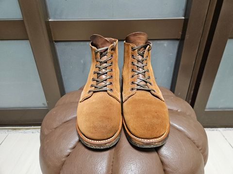 Photo by momatw on July 8, 2026 of the Viberg Boondocker in Horween Chromexcel.