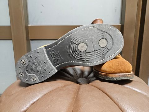 Photo by momatw on July 8, 2026 of the Viberg Boondocker in Horween Chromexcel.