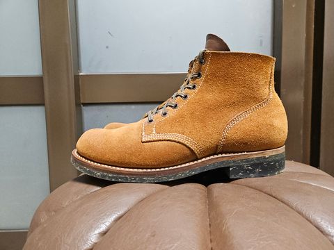 Photo by momatw on July 8, 2026 of the Viberg Boondocker in Horween Chromexcel.
