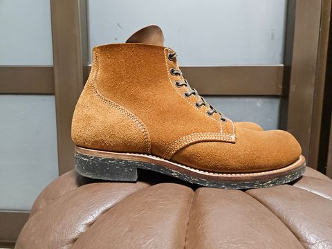 Photo by momatw on July 8, 2026 of the Viberg Boondocker in Horween Chromexcel.