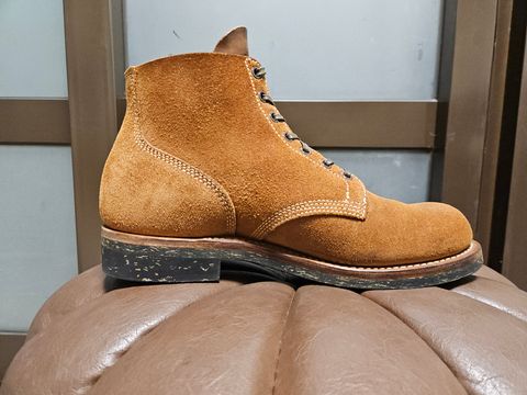 Photo by momatw on July 8, 2026 of the Viberg Boondocker in Horween Chromexcel.