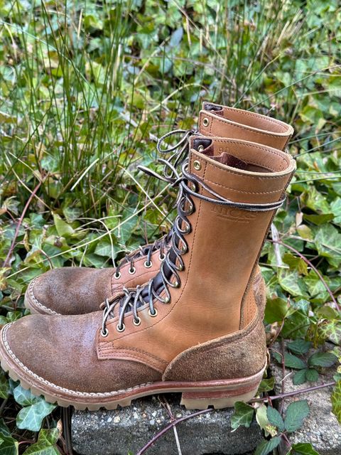 Photo by Termsxofxuse on March 6, 2025 of the Nicks DomePro in Seidel 1964 Tan & Seidel 1964 Tan Roughout.