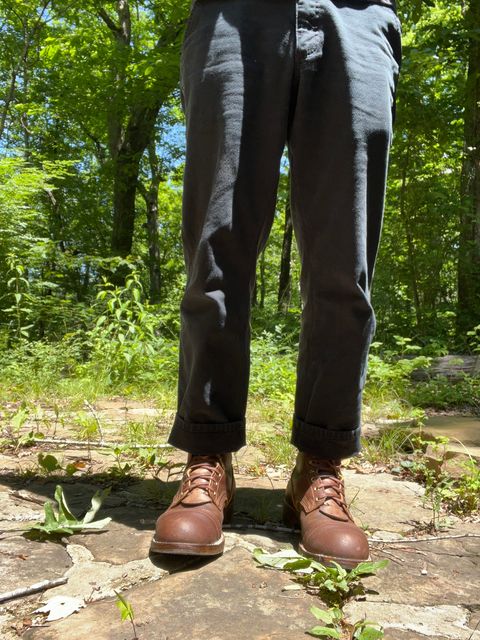 Photo by peckinpaws on May 23, 2025 of the Nicks Americana in Spokane Honey Waxed Flesh.