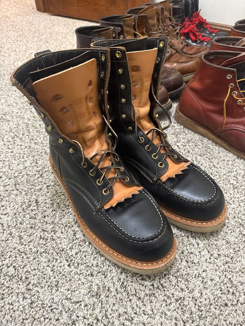 Photo by ty.302 on July 26, 2026 of the Whites Boots Perry Selet 8’ in Unknown Leather.
