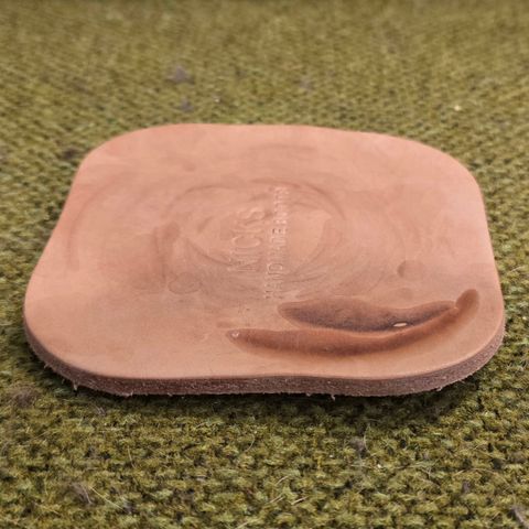 Photo by calljeef on January 4, 2026 of the Nicks Coaster in Wickett & Craig Natural Veg Tan.