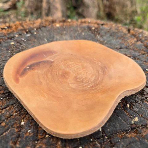Photo by calljeef on April 3, 2026 of the Nicks Coaster in Wickett & Craig Natural Veg Tan.