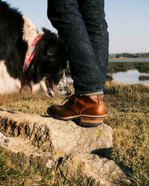 Photo by Clemmach on March 2, 2026 of the Nicks Robert in Horween Ember Waxed Flesh.