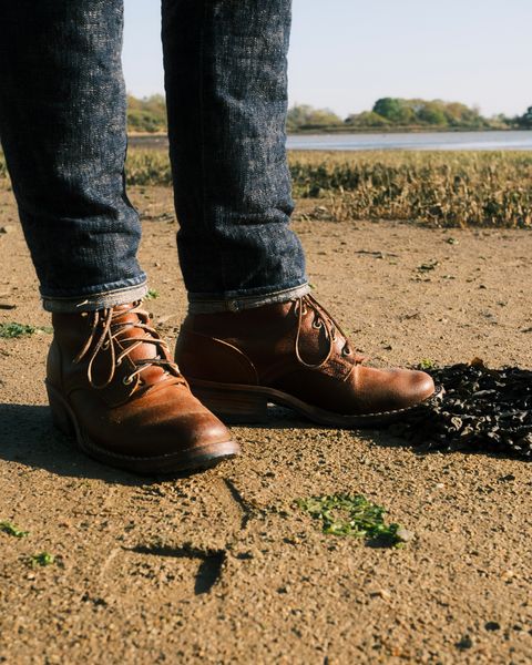 Photo by Clemmach on April 5, 2026 of the Nicks Robert in Horween Ember Waxed Flesh.