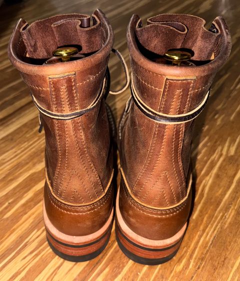 Photo by t1ga5 on February 22, 2026 of the Nicks X Parkhurst V3 in Horween Whiskey Predator.