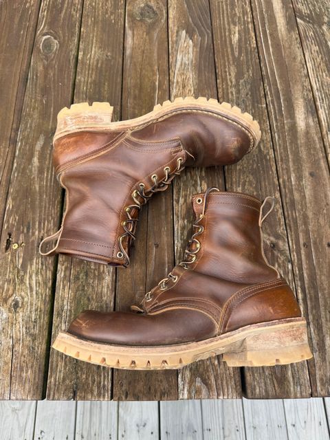 Photo by JBravo on May 3, 2025 of the Nicks Lace Up Heritage in Shackleton Cognac.