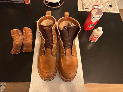 Photo by ds on November 15, 2024 of the Nicks MTO in Horween Natural Dublin.