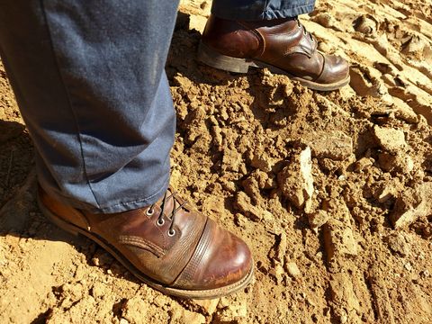 Photo by Arto on February 27, 2025 of the Red Wing Iron Ranger in S.B. Foot Copper Rough and Tough.