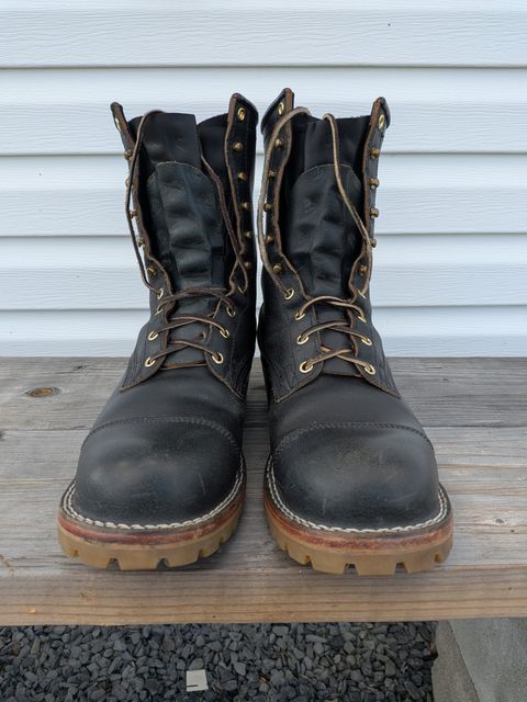 Photo by gotmoore on April 19, 2026 of the Nicks Lace Up Heritage in Pacific Waxed Flesh.