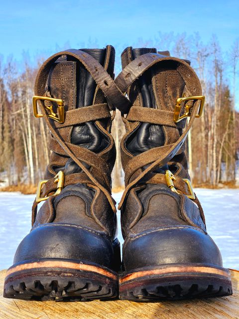 Photo by Theakkid on April 1, 2025 of the Nicks TankerPro in Nicks/Seidel 1964 Ash Gray Roughout.