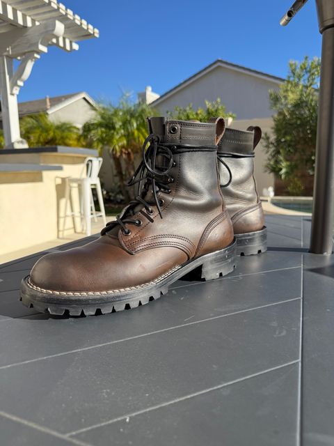 Photo by RubenHernandez on December 5, 2025 of the Nicks Custom Model in Wickett & Craig Slate Double Stuffed.