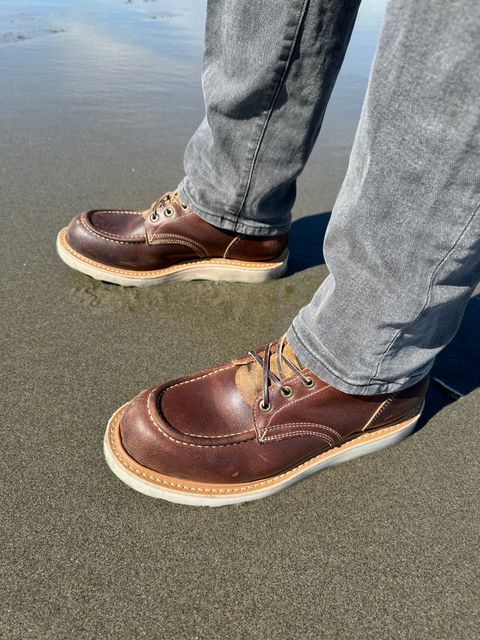 Photo by Mario357 on July 11, 2026 of the Truman Moc Toe in Seidel Natural Rough Shot.