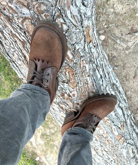 Photo by Mario357 on January 25, 2026 of the JK Boots Superduty in Seidel Chocolate Oil Tan Roughout.