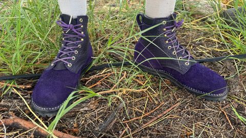 Photo by ecks on July 17, 2026 of the Nicks Ridgeline Thurman Zero Drop in Shrunken Bison Nightshade.