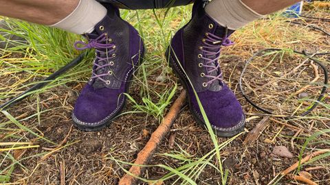 Photo by ecks on July 17, 2026 of the Nicks Ridgeline Thurman Zero Drop in Shrunken Bison Nightshade.