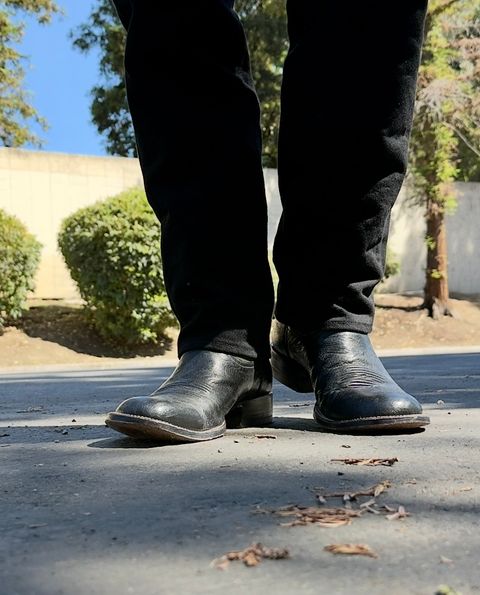 Photo by SundayDuffer on July 9, 2025 of the Rod Patrick Roper in Top Grained Goat.