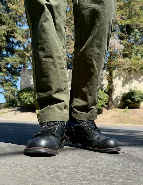 Photo by SundayDuffer on July 5, 2025 of the Red Wing Iron Ranger 8084 in Black Bison.