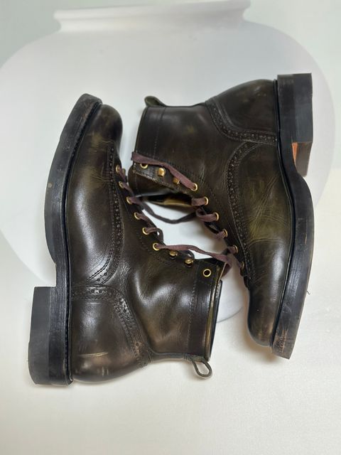 Photo by steven_suave on January 5, 2026 of the Sagara Valiant in Badalassi Carlo Oliva Minerva Overdyed Black.