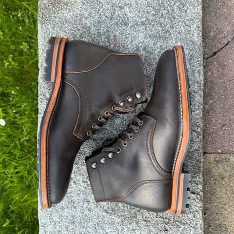 Photo by Hans_Waldmann on April 27, 2025 of the Parkhurst The Allen in Horween Brown Waxed Flesh.