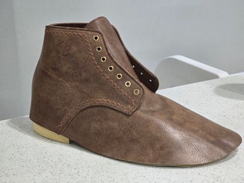 Photo by mllcb42 on September 3, 2025 of the Corder & Hide Derby Boot in Badalassi Carlo Machiatto Nemesis.