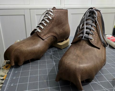 Photo by mllcb42 on September 9, 2025 of the Corder & Hide Derby Boot in Badalassi Carlo Machiatto Nemesis.