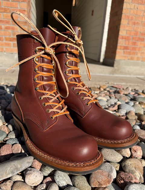 Photo by tommy.capicola on July 13, 2026 of the White's Farmer/Rancher in Seidel Red Dog Oil Tan.