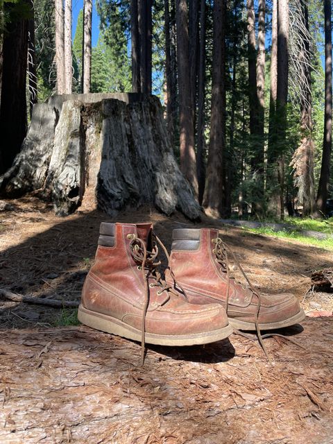 Photo by brnc0 on July 8, 2026 of the Grant Stone Field Boot in Seidel Walnut Bison.