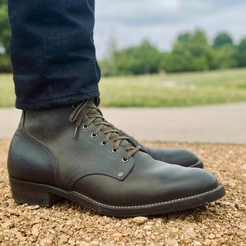 Photo by bconner2112 on July 2, 2026 of the NF Bootmaker Milton Boot in Horween Mystery Grey.