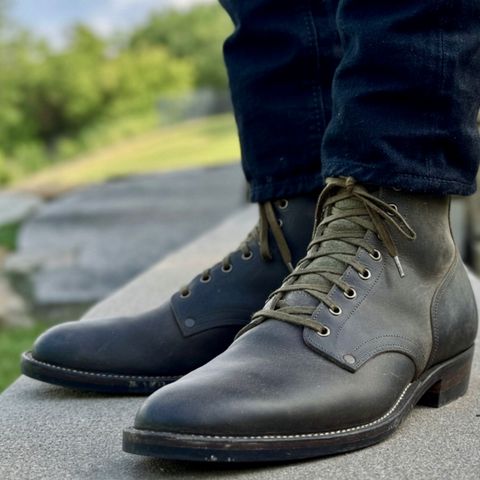 Photo by bconner2112 on July 3, 2026 of the NF Bootmaker Milton Boot in Horween Mystery Grey.