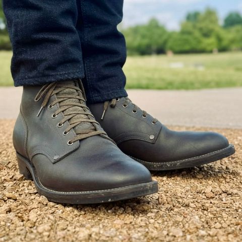 Photo by bconner2112 on July 2, 2026 of the NF Bootmaker Milton Boot in Horween Mystery Grey.