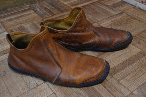Photo by Valliant on February 6, 2026 of the Queen City footwear Vermont House Shoe Hi-Top in Unknown Leather.