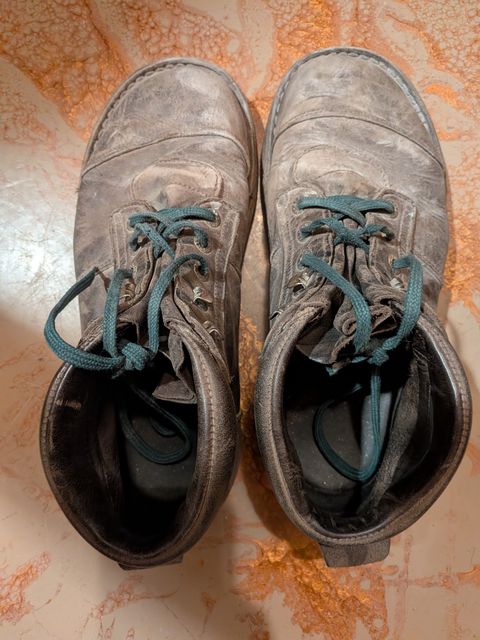 Photo by Valliant on April 6, 2026 of the Jim Green African Ranger Barefoot Boot in Houston Brown.