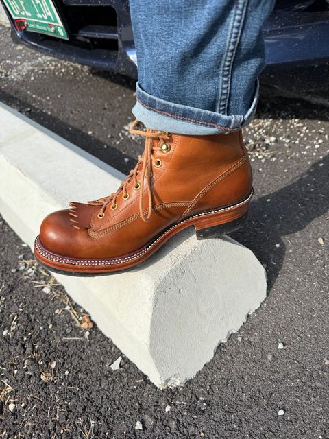 Photo by lemoncurry on July 9, 2026 of the Fortis Boots Goldrush in Badalassi Carlo Cognac Minerva.