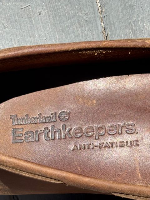 Photo by lemoncurry on July 19, 2026 of the Timberland Earthkeeper Driving Moc in Brown Nubuck.