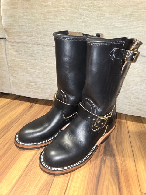 Photo by Jackpot_Johnson on July 20, 2026 of the Nicks Brakeman in Horween Black Chromexcel.