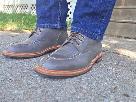 Photo by Bootropolis on July 14, 2026 of the Grant Stone Ottawa Boot in C.F. Stead Storm Kudu.