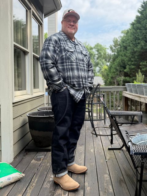 Photo by BigDawg308 on May 29, 2026 of the Wesco Mister Lou in Horween Marine Field Roughout.