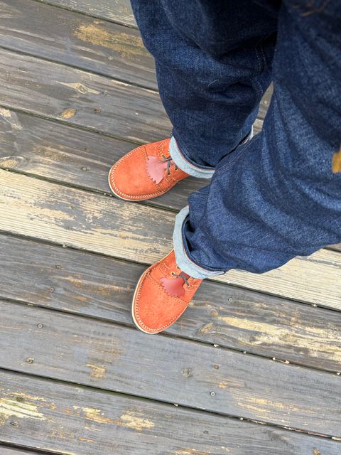 Photo by BigDawg308 on February 28, 2026 of the Wesco Jobmaster in Seidel Redwood Oil Tan Roughout.